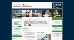 Desktop Screenshot of fishinginireland.info